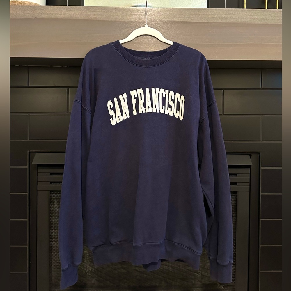 John Galt Oversized Crewneck Sweatshirt